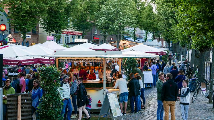 Das Weinfest auf Fehmarn in der Burger Altstadt ©fehmarn echo