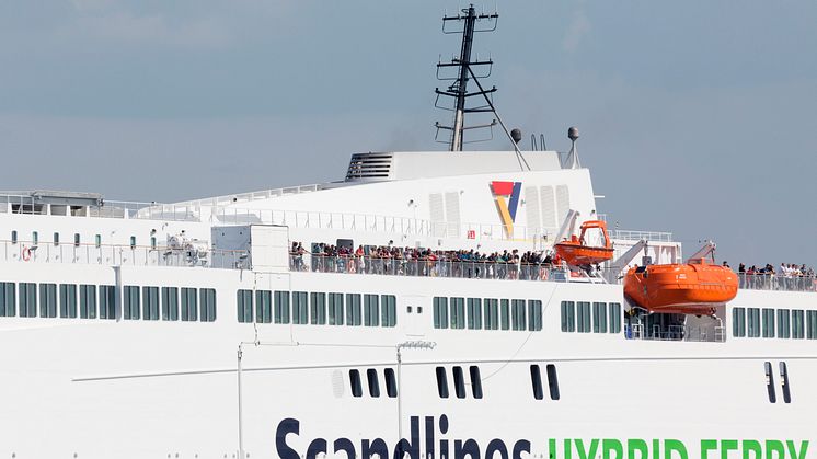 Scandlines mit positiver Volumenentwicklung während der Hauptsaison
