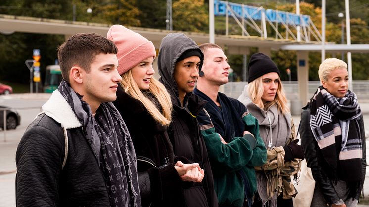 Die sechs Finalisten von Austria's next Topmodel