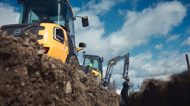 Volvo L25 Electric och ECR25 Electric