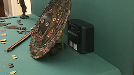 ISA-Check II in der Münzsammlung der Eremitage.