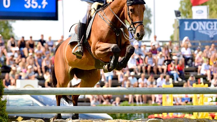 Steve Guerdat (SUI) och Evita, Falsterbo Derby 2019