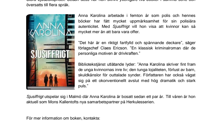 NY KRIMINALROMAN VÄNDER PÅ KÖNSROLLERNA