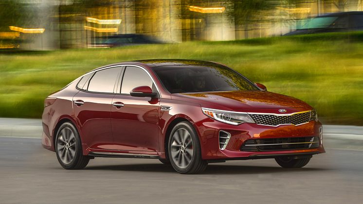Kia Optima debuterar i New York (USA-specifikation)