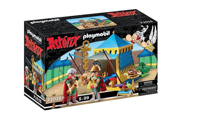 PLAYMOBIL_71015_Asterix_Anführerzelt mit Generälen
