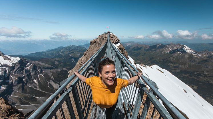 Peak Walk by Tissot, Glacier 3000, Waadtland  ©Josh Kempinaire