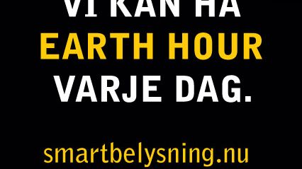 En timme Earth Hour rärcker inte - vi kan ha Earth Hour varje dag