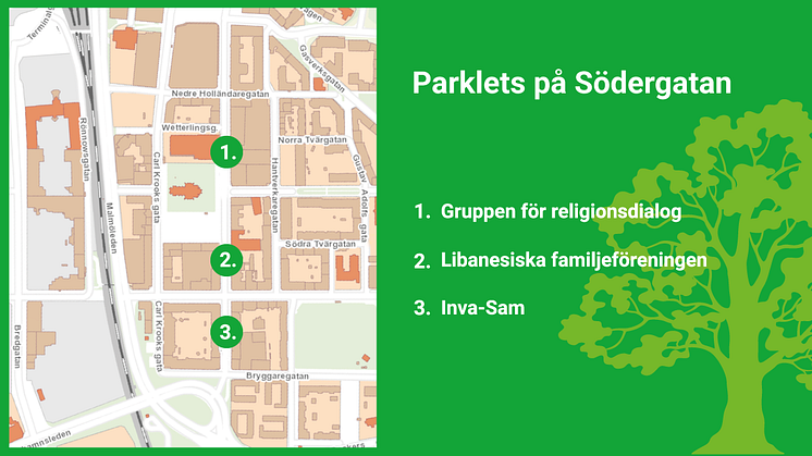 Parklet_karta och faddrar