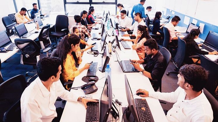 Busy call centre