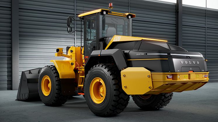 Volvo L120 Electric - elektrisk hjullastare