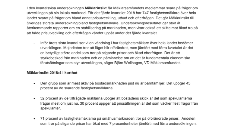 Barnfamiljer – mest aktiva på bostadsmarknaden 