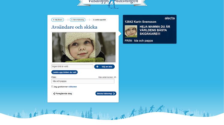 Alecta lanserar Vasaloppshälsningen