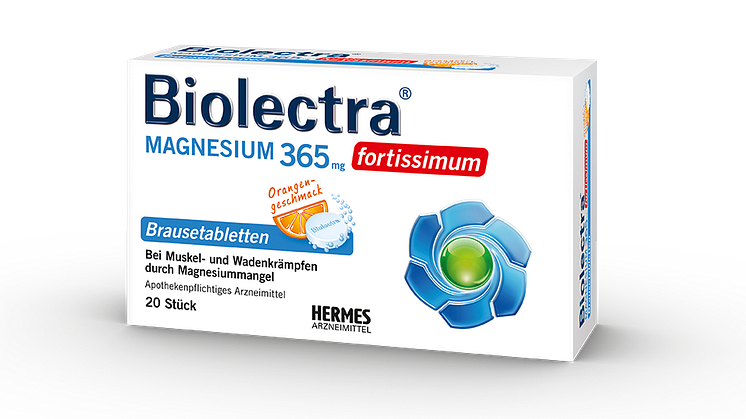 Packungsabbildung Biolectra Magnesium 365 mg fortissimum