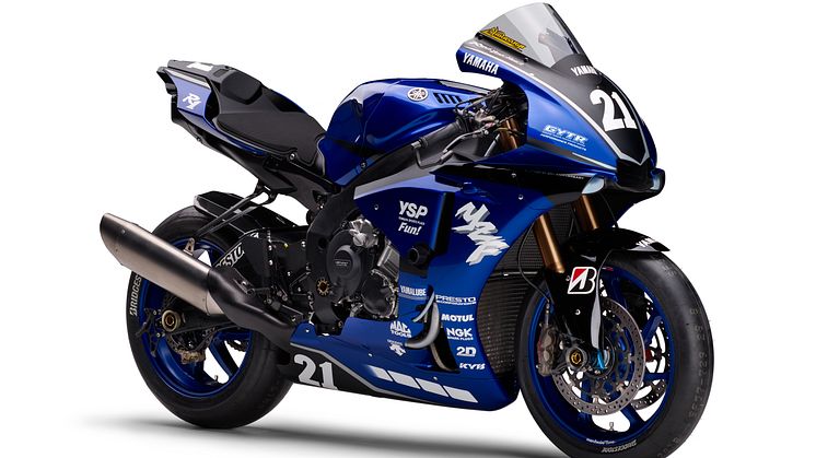 YAMAHA FACTORY RACING TEAMが「YZF-R1」発売20周年を記念した特別カラーで参戦　全日本ロードレース選手権
