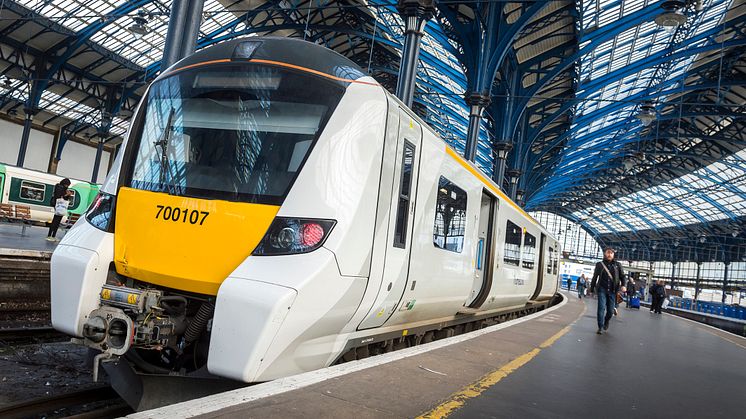 Thameslink 700107 at Brighton