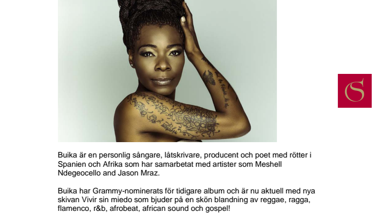 Het afrobeat med Buika 