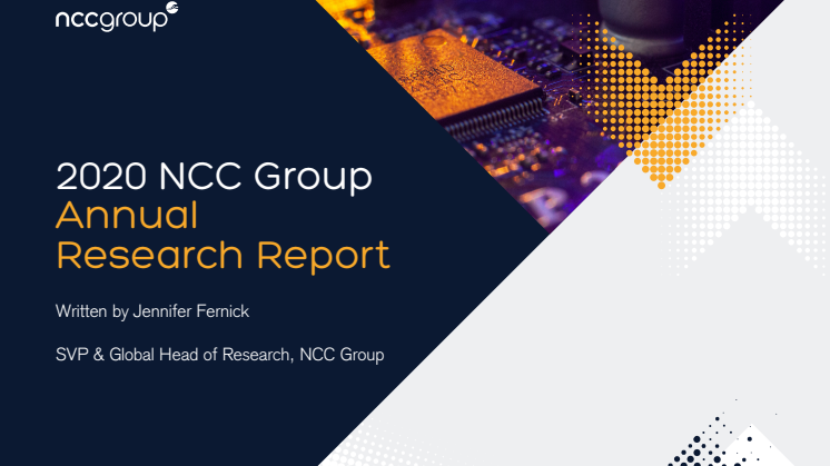 Annual Research Report 2020