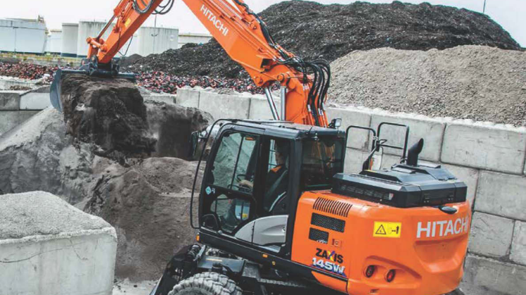 Broschyr Hitachi ZX145W-6
