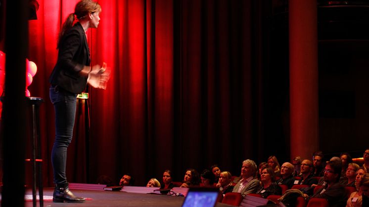 Renata Chlumska inspirerar på Mynewsday 2013
