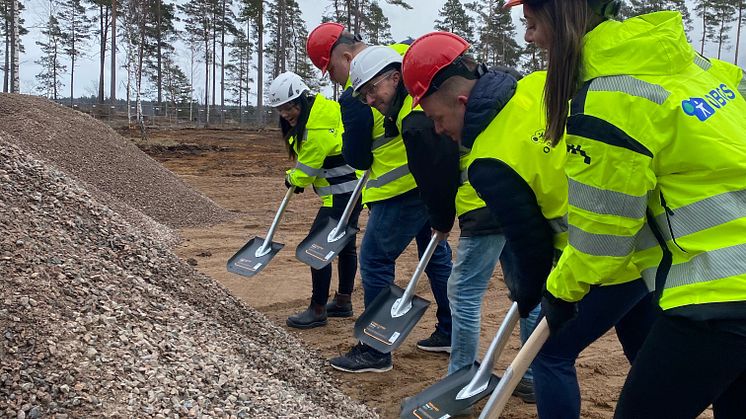 Representanter från OBOS och Mullsjö kommun. Foto: OBOS