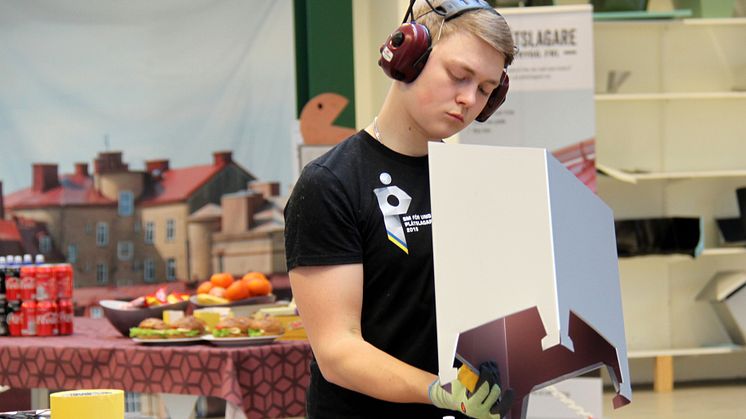 4:a Joel Cronqvist från Kattegattgymnasiet i Halmstad