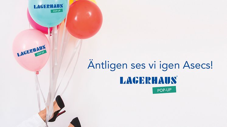 Lagerhaus återvänder till Asecs köpcentrum i Jönköping med ny pop-up butik!