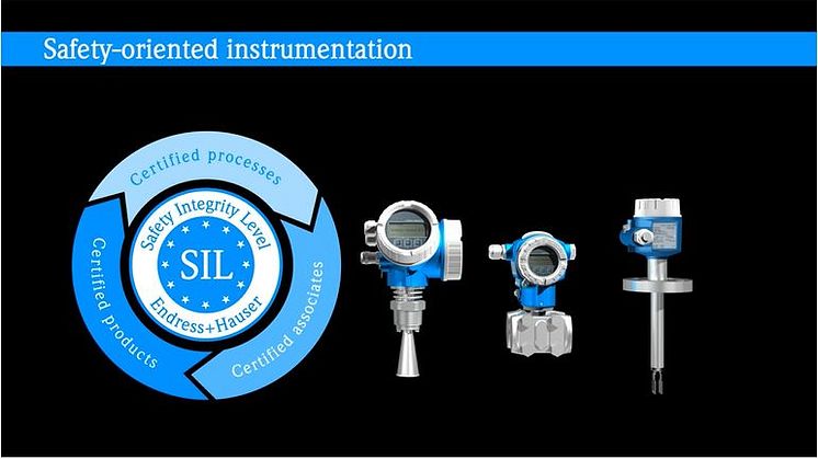 Exempel på SIL certifierade instrument – radar, dP, nivåvakt