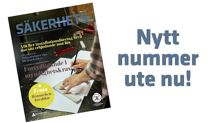Säkerhetsinstallatören #3/23 är här!