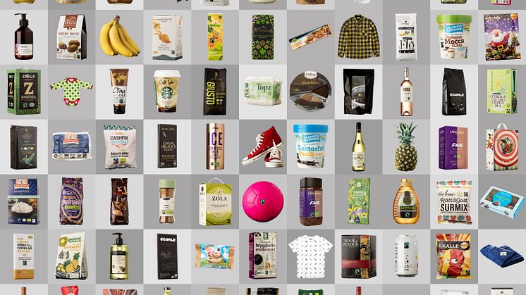 I dag finns över 2200 Fairtrade-märkta produkter på den svenska marknaden. Foto: Fairtrade Sverige. 