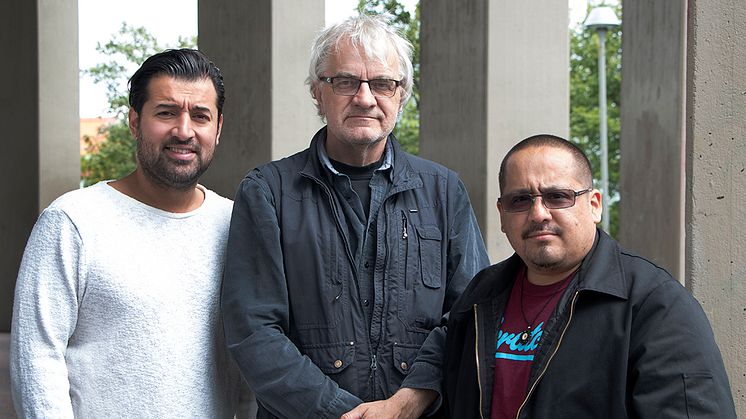 Iman Bayat, Bo Harringer och Enver Ramirez 