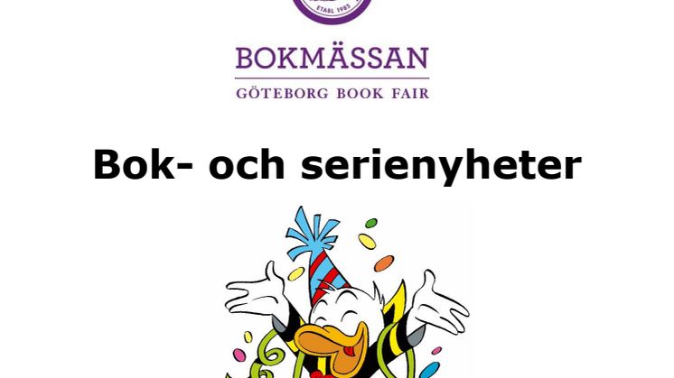 Bilaga Bok- och serienyheter