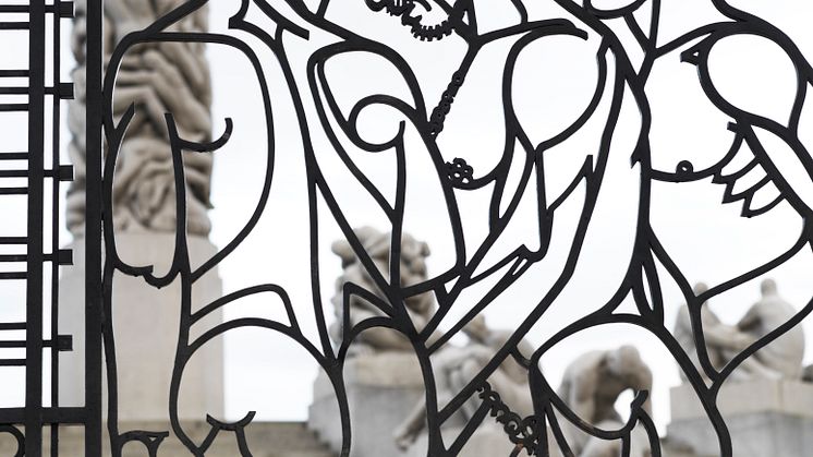 The Vigeland Park Wrought Iron Gate