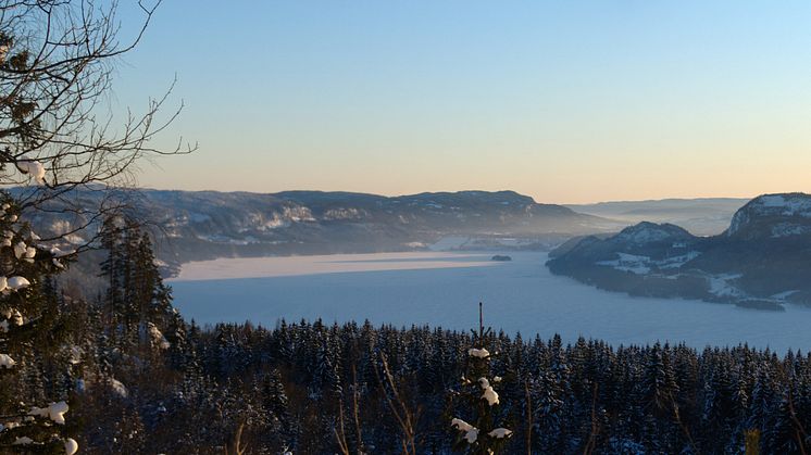Foto: Holsfjorden i Buskerud, av Wikimedia Commons