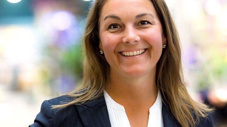 Jenny Pieplow Benestam checkar in som ny hotelldirektör på Quality Hotel View