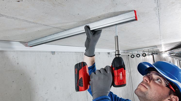 Lansering av Hilti installationssystem MQ-41-L