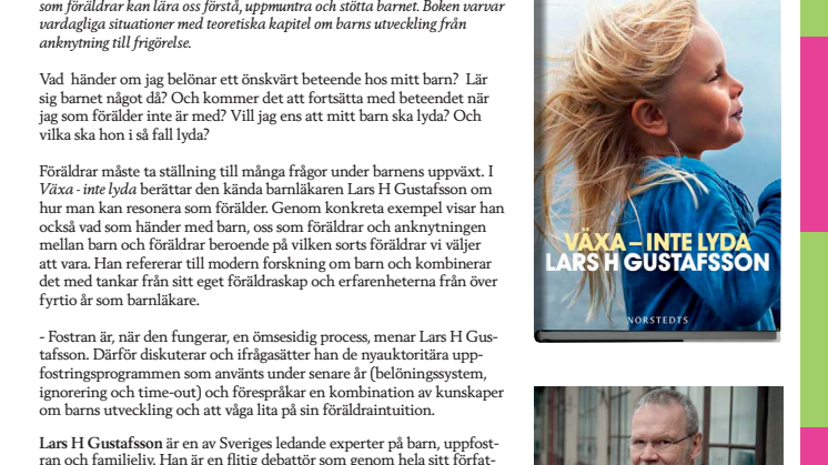 Växa - inte lyda av Lars H Gustafsson