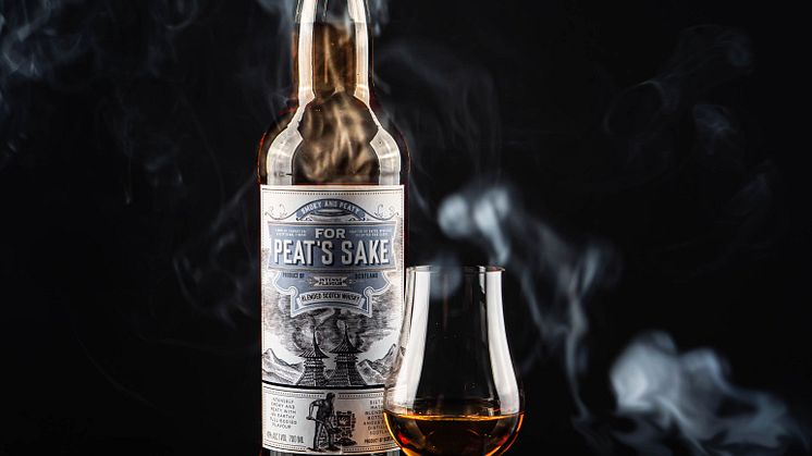 For Peat´s Sake 70cl glasbord rök