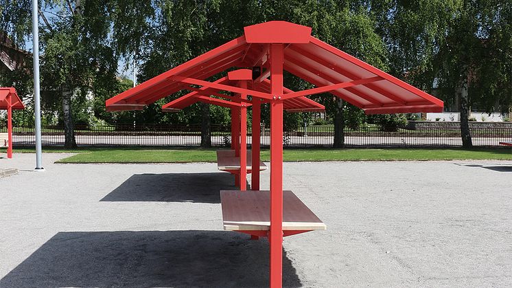 Marknadsstånd, Badhusparken Vara