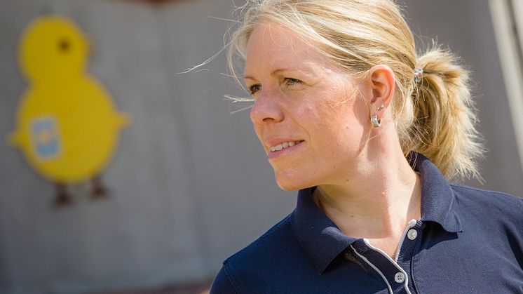 Jenny Andersson, ordförande för branschorganisationen Svensk Fågel och kycklingbonde
