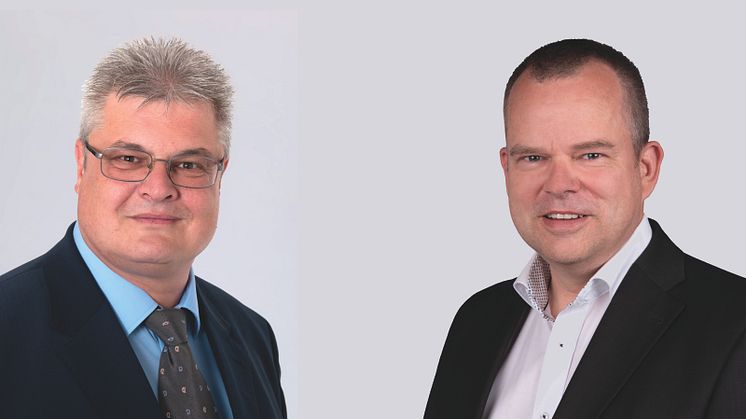 Alex Reichen (links), Nachfolger Hotel Alpenruh und Marco Froese, Nachfolger Hotel Blumental