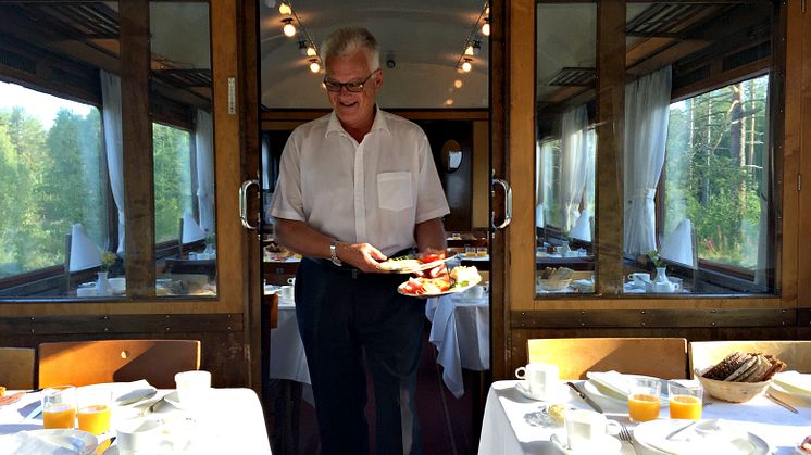 Restaurangvagn Vildmarkståget
