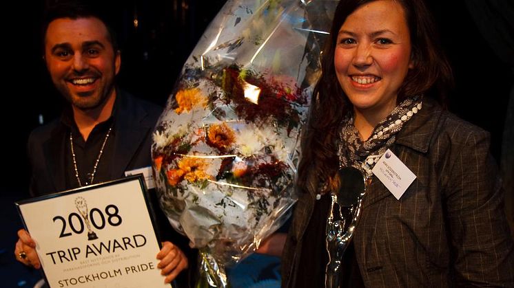 Stockholm Pride vinnare av TRIP Award