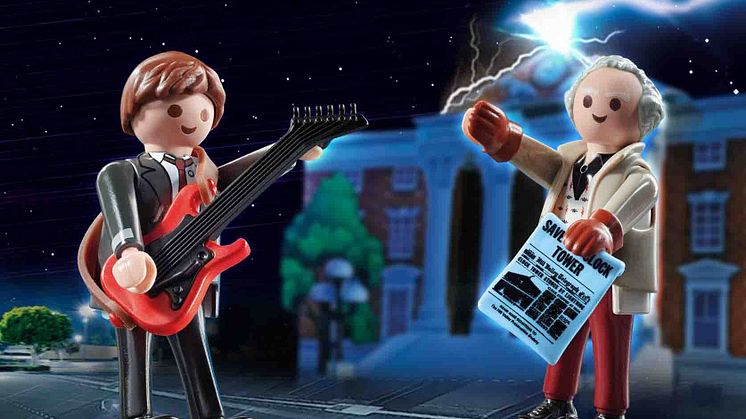 Back to the Future Marty McFly und Dr. Emmet Brown von PLAYMOBIL (70459)
