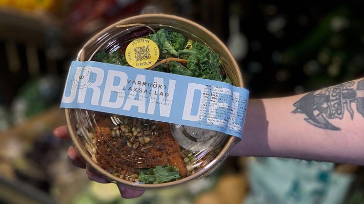 Urban Deli redovisar klimatavtryck på sina portionsrätter.