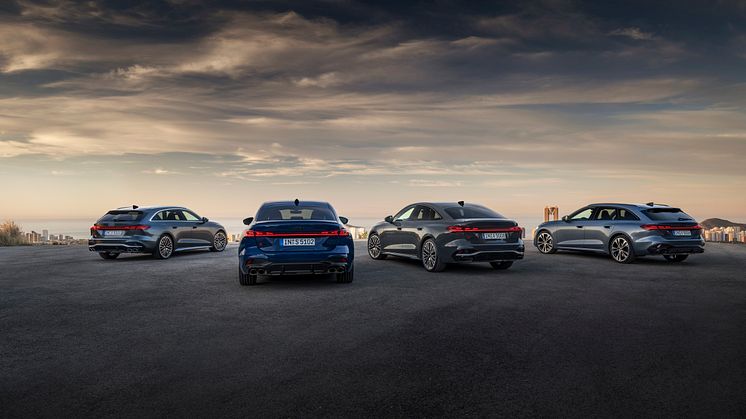 Audi S5 Avant, S5 Limousine, A5 Limousine, A5 Avant