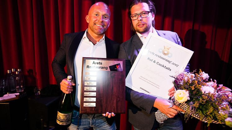 Årets Restaurang 2017 Kol & Cocktails