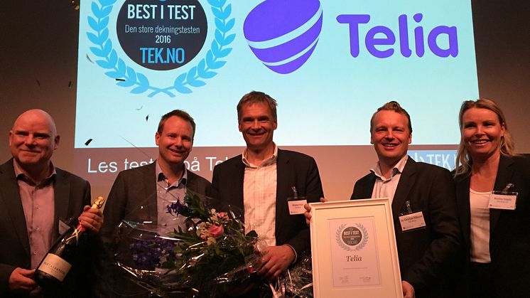 Telia har Norges beste mobilnett