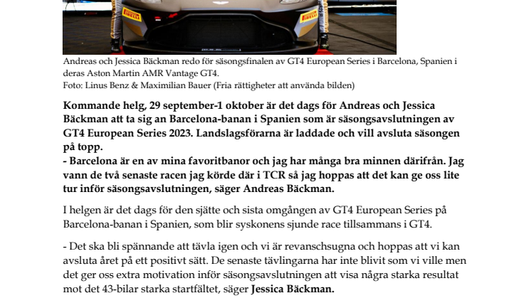 230927 SWE Pressrelease, GT4 Europe Barcelona.pdf