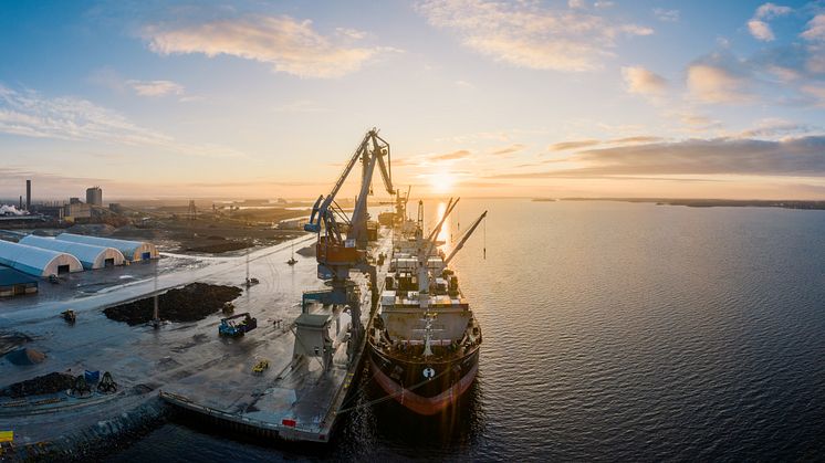 Luleå Hamn - foto Brightnest