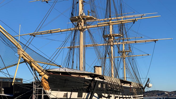 Fregatten Jylland søsætter vinterferien